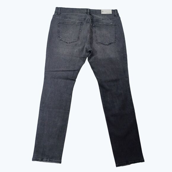 Warp+Weft ORD HND Tokyo Skinny Harajuku Stretch Distressed Jeans Men's Sz 35x32 - Picture 4 of 13